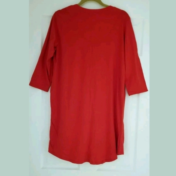 Pillow Talk Cotton Xmas Nightgown Tee Pajamas L - Picture 3 of 6